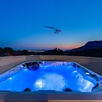 Cvita Is A Modern 5-bedroom With A Jacuzzi, A Gym And Finnish Sauna, A Heated Pool, And Amazing Views